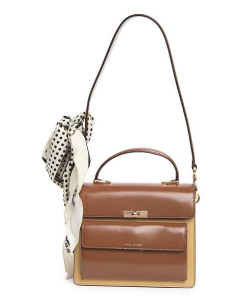 Marc Jacobs The Uptown Leather Satchel on SALE .